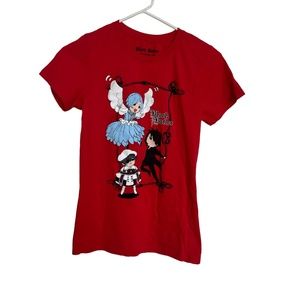 Red Black Butler Graphic T-shirt Size: Small EUG